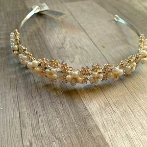 Tiara headband made with Swarovski Crystals